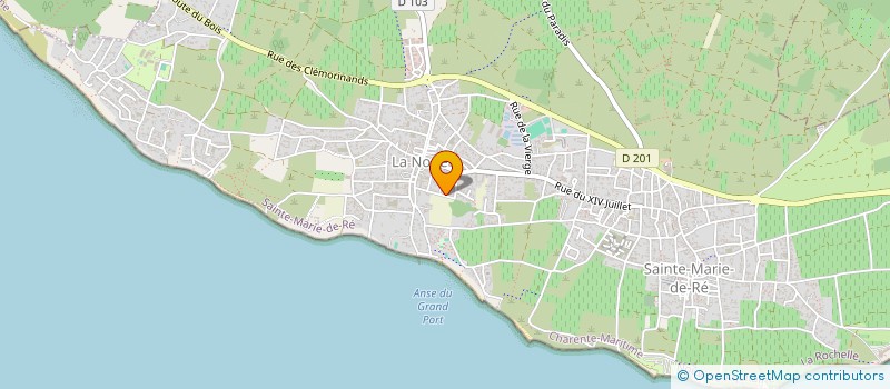 localisation de l'entreprise CAP  SAINTE-MARIE-DE-RE