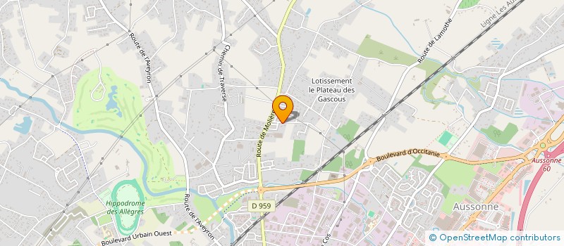 localisation de l'entreprise CAP 90 PRODUCTION à MONTAUBAN