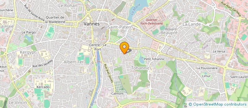 localisation de l'entreprise CAP à VANNES