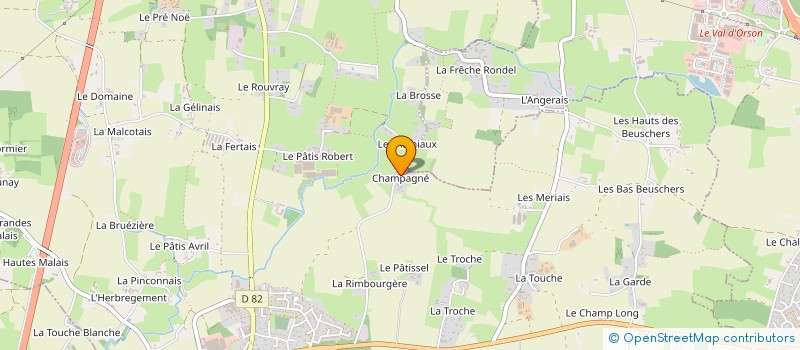localisation de l'entreprise CAP A L OUEST à JANZE