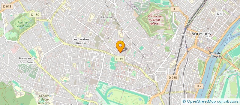 localisation de l'entreprise CAP A L'OUEST à RUEIL-MALMAISON