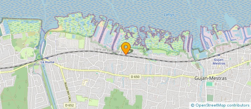 localisation de l'entreprise CAP A3  GUJAN-MESTRAS