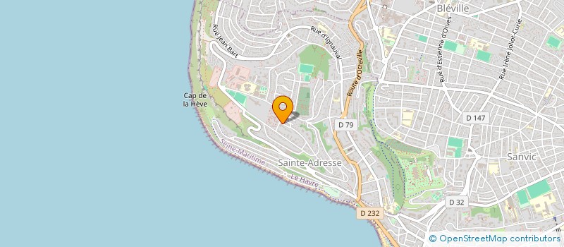 localisation de l'entreprise CAP ABL à SAINTE-ADRESSE