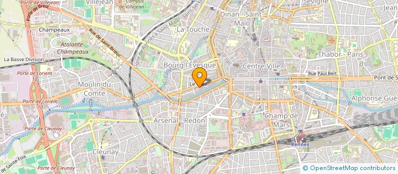localisation de l'entreprise CAP ACCESSION à RENNES
