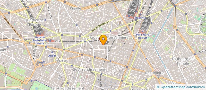 localisation de l'entreprise CAP ACTUEL  PARIS