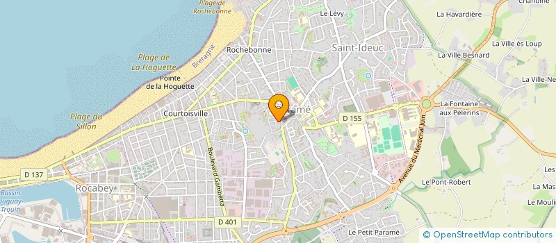 localisation de l'entreprise CAP'AIR à SAINT-MALO