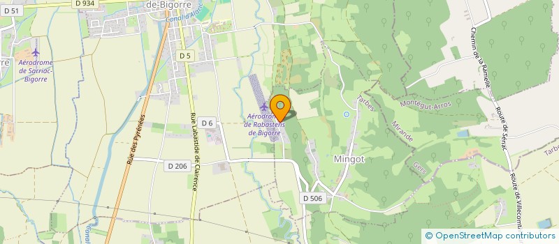 localisation de l'entreprise CAP AL CEL  MINGOT