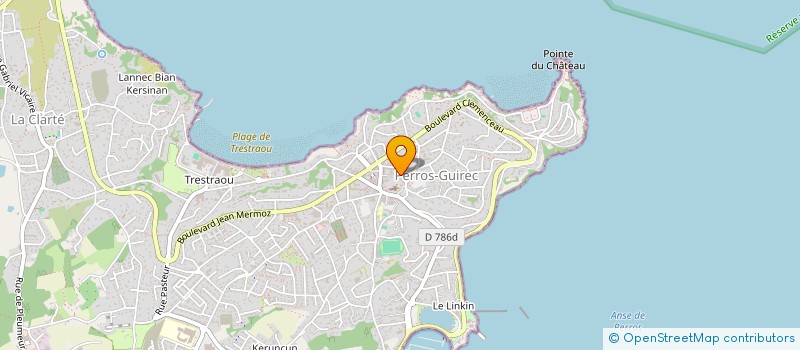 localisation de l'entreprise CAP ALIZEE à PERROS-GUIREC