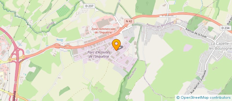 localisation de l'entreprise CAP AND CO à SAINT-MARTIN-BOULOGNE