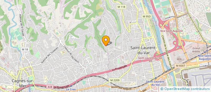 localisation de l'entreprise CAP ANTIPOLIS à SAINT-LAURENT-DU-VAR