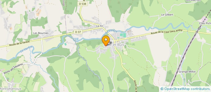 localisation de l'entreprise CAP ASSIST  COUR-ET-BUIS