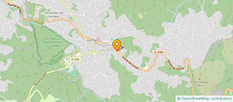 localisation de l'entreprise CAP ASSURANCES  ROQUEFORT-LES-PINS