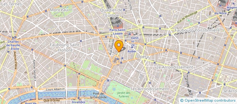 localisation de l'entreprise CAP AUD  PARIS