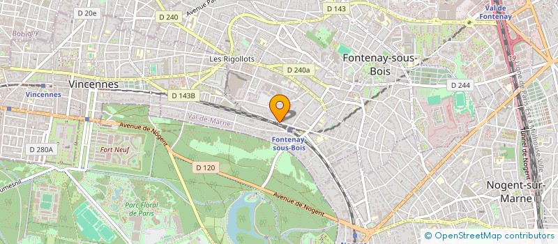 localisation de l'entreprise CAP AUSTR4L à FONTENAY-SOUS-BOIS