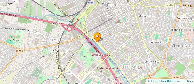 localisation de l'entreprise CAP AUSTRALIE  REIMS