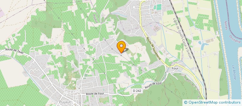 localisation de l'entreprise CAP AUTO 86  PUJAUT