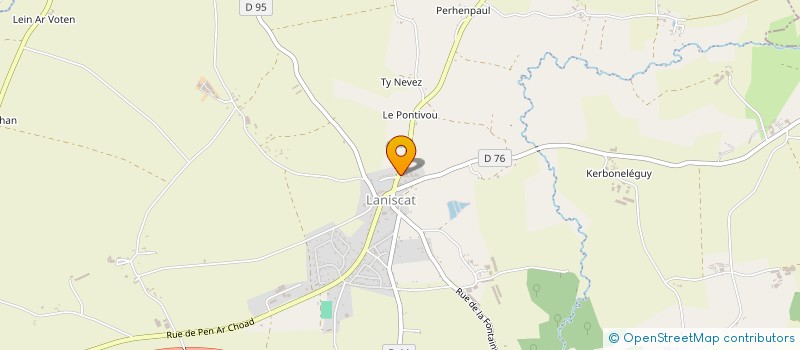 localisation de l'entreprise CAP AUTONOMIE 22  TREGUEUX