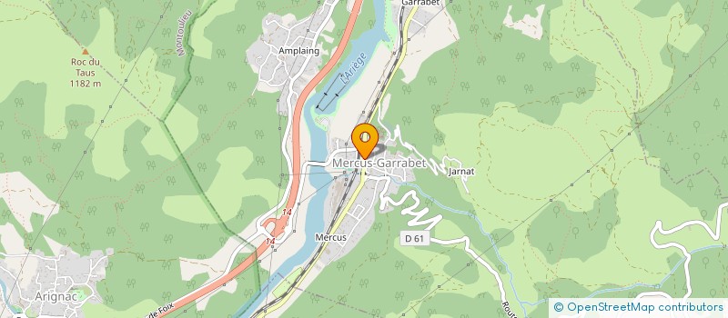 localisation de l'entreprise CAP AVENIR à MERCUS-GARRABET