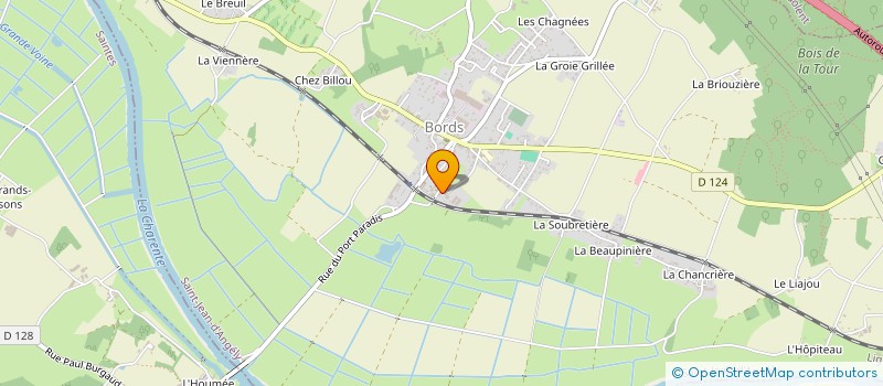 localisation de l'entreprise CAP AVENIR  TONNAY-CHARENTE