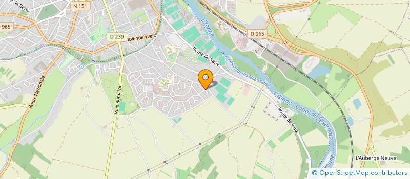 localisation de l'entreprise CAP'AVENIR à AUXERRE