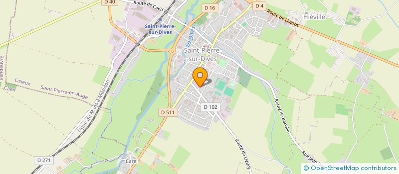 localisation de l'entreprise CAP AVENIR PAYS D AUGE SUD à SAINT-PIERRE-EN-AUGE