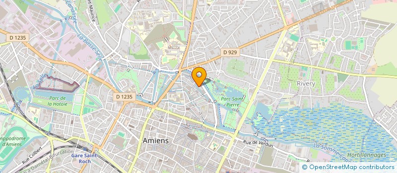 localisation de l'entreprise CAP AVENTURE à AMIENS