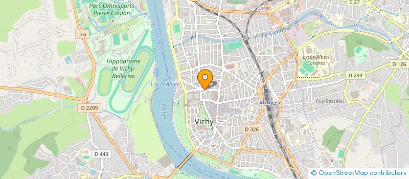 localisation de l'entreprise CAP AVOCATS à VICHY