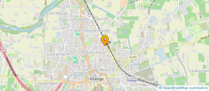 localisation de l'entreprise CAP B WORLD  ORANGE