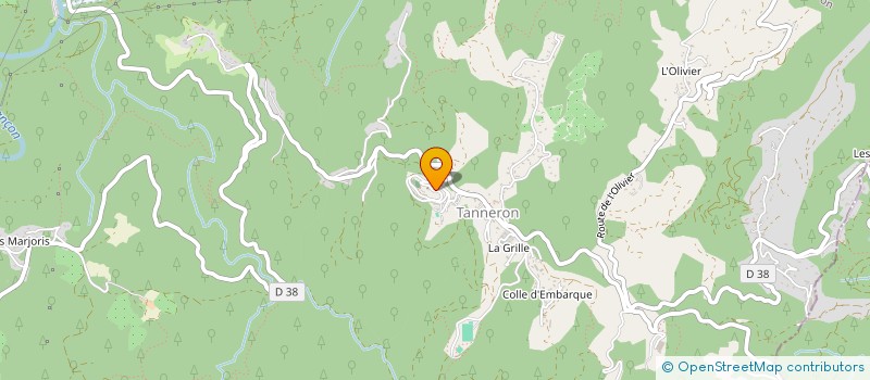 localisation de l'entreprise CAP BALADE  TANNERON