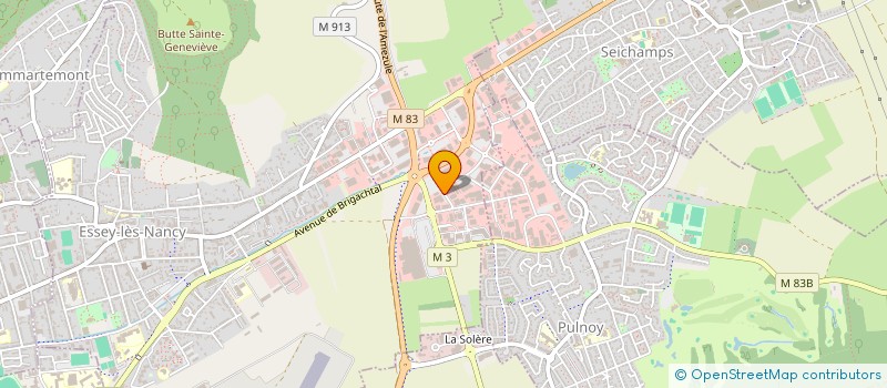 localisation de l'entreprise CAP BALI à ESSEY-LES-NANCY