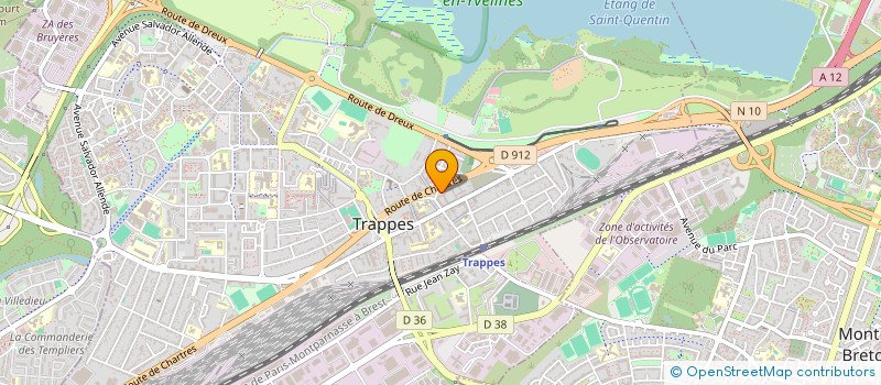 localisation de l'entreprise CAP BAT à TRAPPES