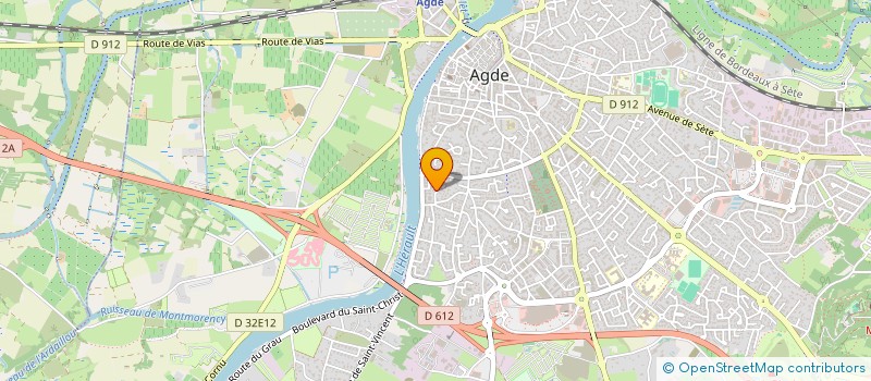 localisation de l'entreprise CAP BATIMENT à AGDE