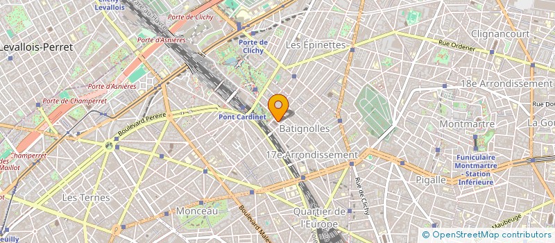 localisation de l'entreprise CAP BATIMENT  PARIS