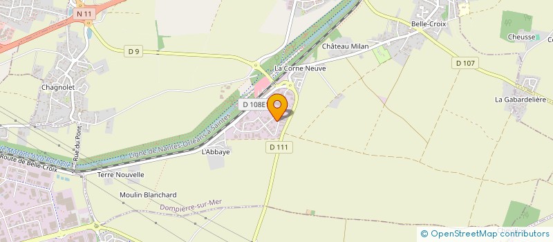 localisation de l'entreprise CAP BDX  DOMPIERRE-SUR-MER