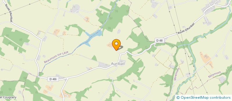 localisation de l'entreprise CAP BLANC  AURIBAIL