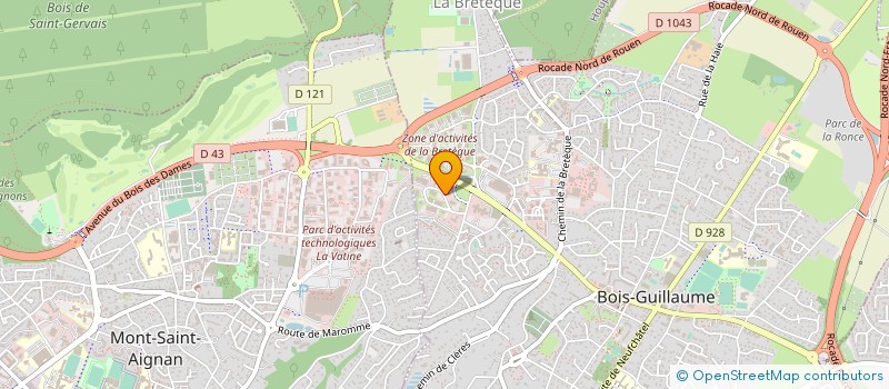 localisation de l'entreprise CAP BLANC NEZ à BOIS-GUILLAUME