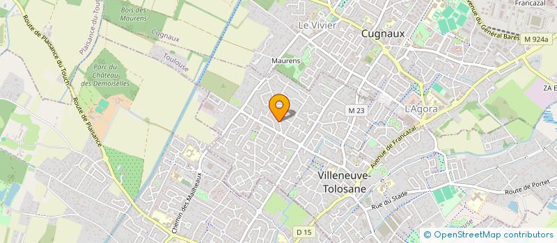 localisation de l'entreprise CAP BOISE à VILLENEUVE-TOLOSANE