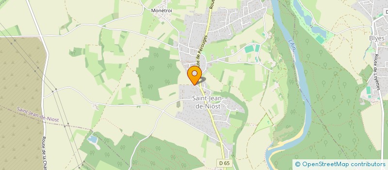 localisation de l'entreprise CAP BOURGET à SAINT-JEAN-DE-NIOST