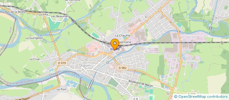 localisation de l'entreprise CAP BOURGOGNE à DIGOIN