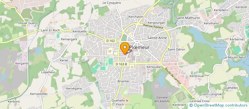 localisation de l'entreprise CAP BREIZH à PLOEMEUR