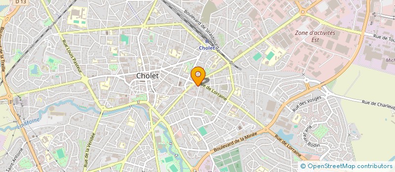 localisation de l'entreprise CAP BRONZAGE à CHOLET