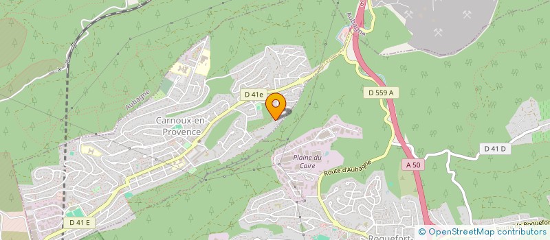 localisation de l'entreprise CAP CANAILLE à CARNOUX-EN-PROVENCE