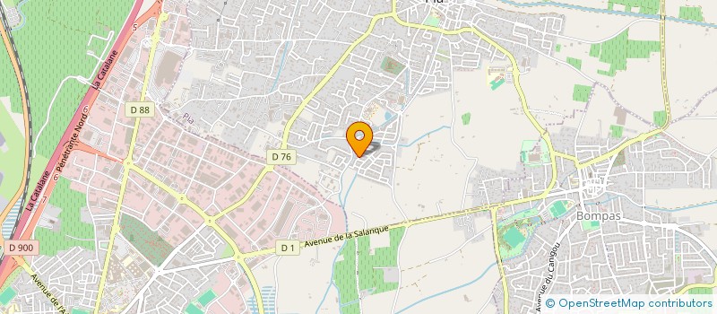 localisation de l'entreprise CAP CANIGOU  PIA