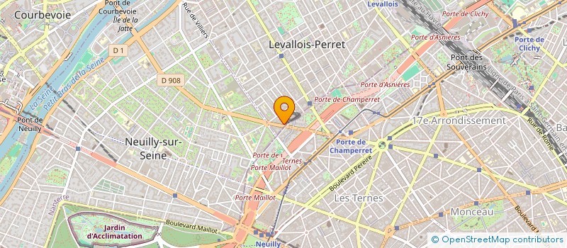 localisation de l'entreprise CAP CDB à LEVALLOIS-PERRET