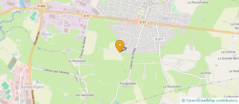 localisation de l'entreprise CAP CERES IMMO  BONCHAMP-LES-LAVAL