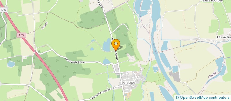 localisation de l'entreprise CAP-CHANAL  CLEPPE