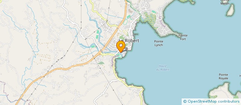 localisation de l'entreprise CAP.CN.SCI  LE ROBERT