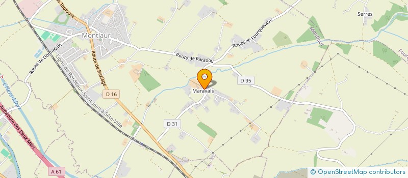 localisation de l'entreprise CAP COBRA  MONTLAUR