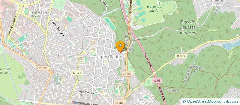 localisation de l'entreprise CAP CODE CONSULTING  VERSAILLES