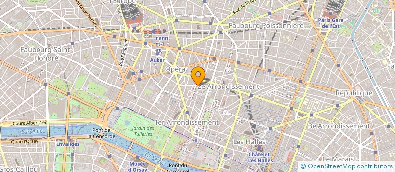 localisation de l'entreprise CAP COMMUNICATION à PARIS